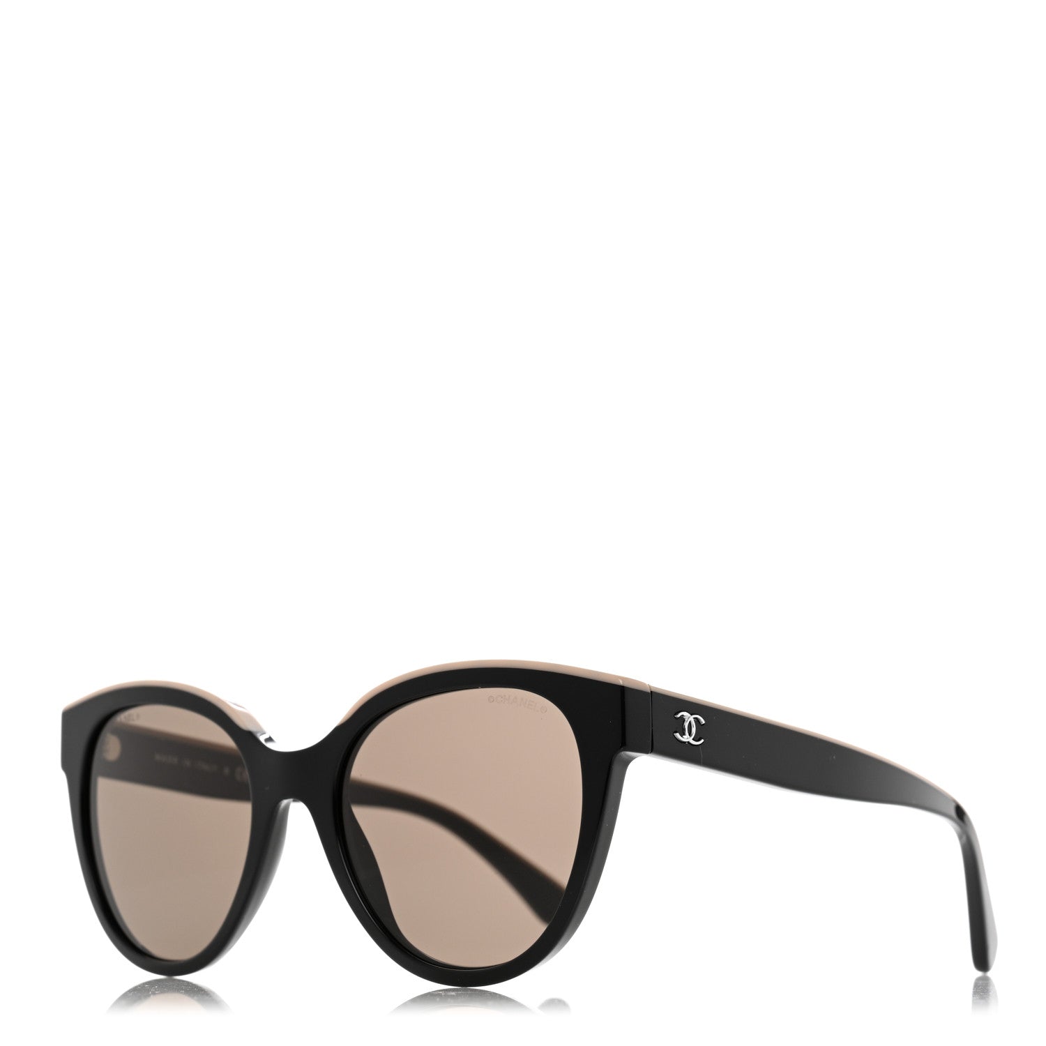 Chanel Acetate CC Butterfly Sunglasses 5414 Black 1 of 8