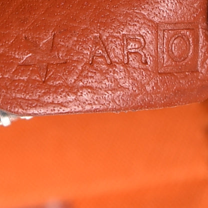Hermes Epsom Silk'In Wallet Brique 7 of 8