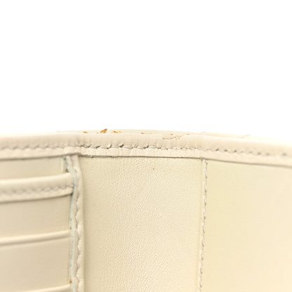 Gucci Calfskin Matelasse GG Marmont Wallet Mystic White 12 of 14