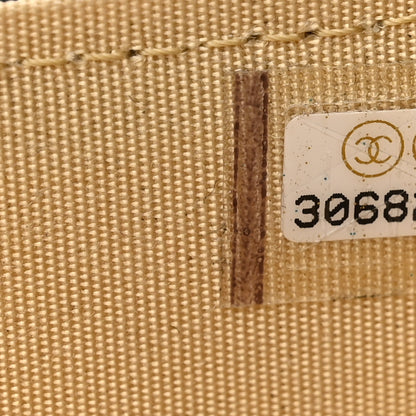 Chanel Lambskin Quilted Mini Pearl Crush Vanity Case With Chain Black 8 of 10