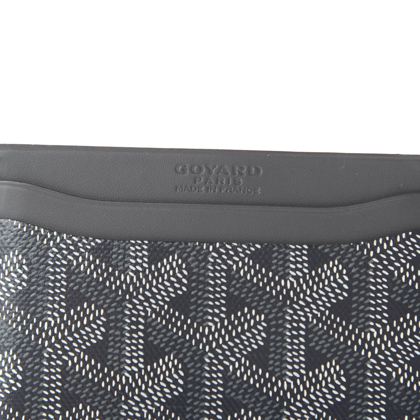 Goyardine Saint Sulpice Card Holder Grey