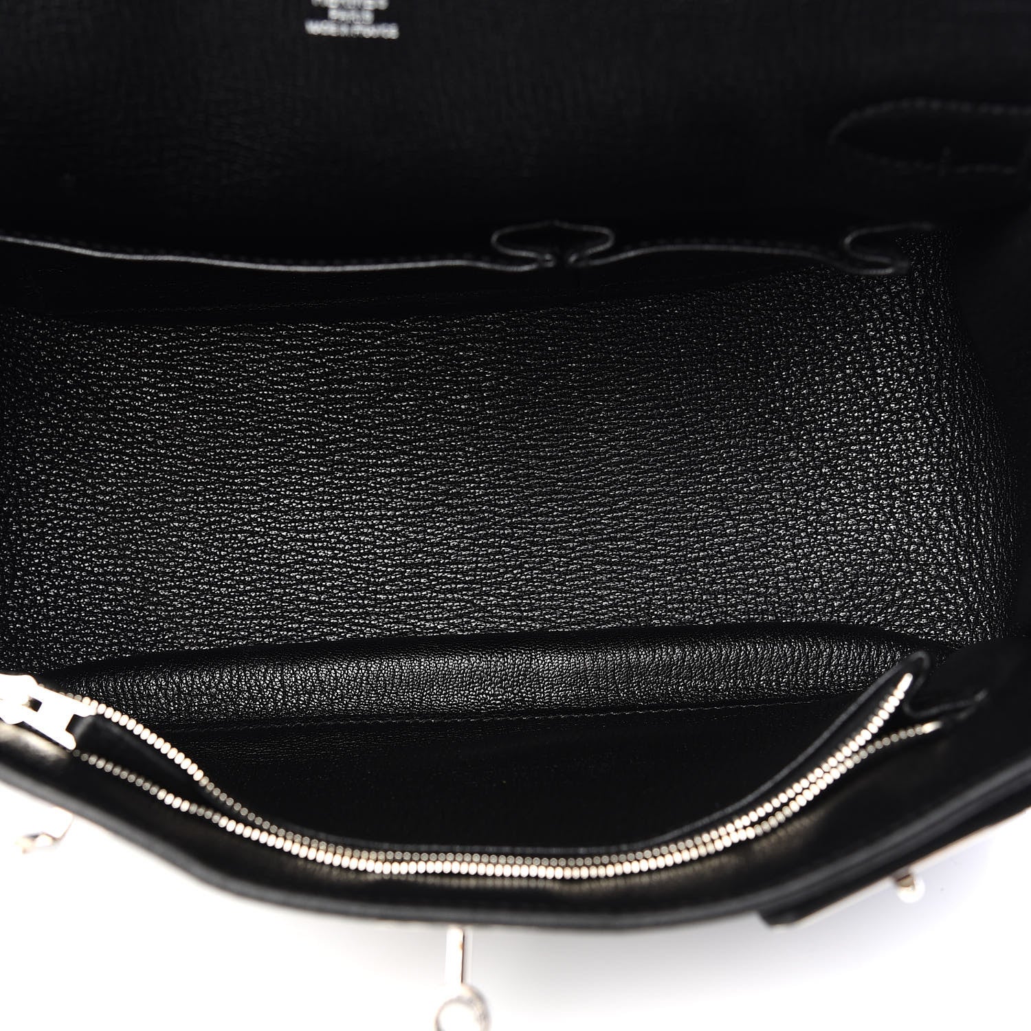 Hermes Taurillon Clemence Jypsiere 28 Black 4 of 8