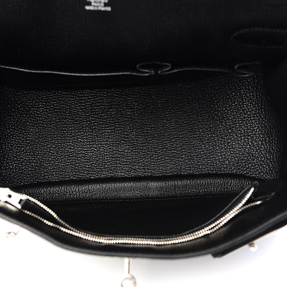 Hermes Taurillon Clemence Jypsiere 28 Black 4 of 8