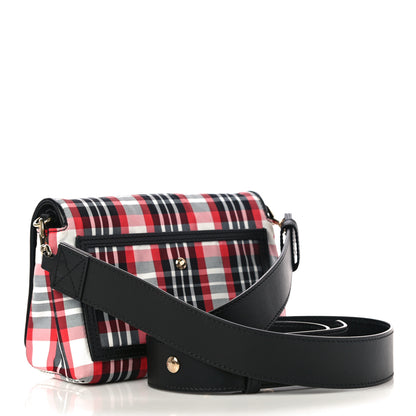 Burberry Nylon Hackberry Crossbody Bag Red Black White 3 of 10