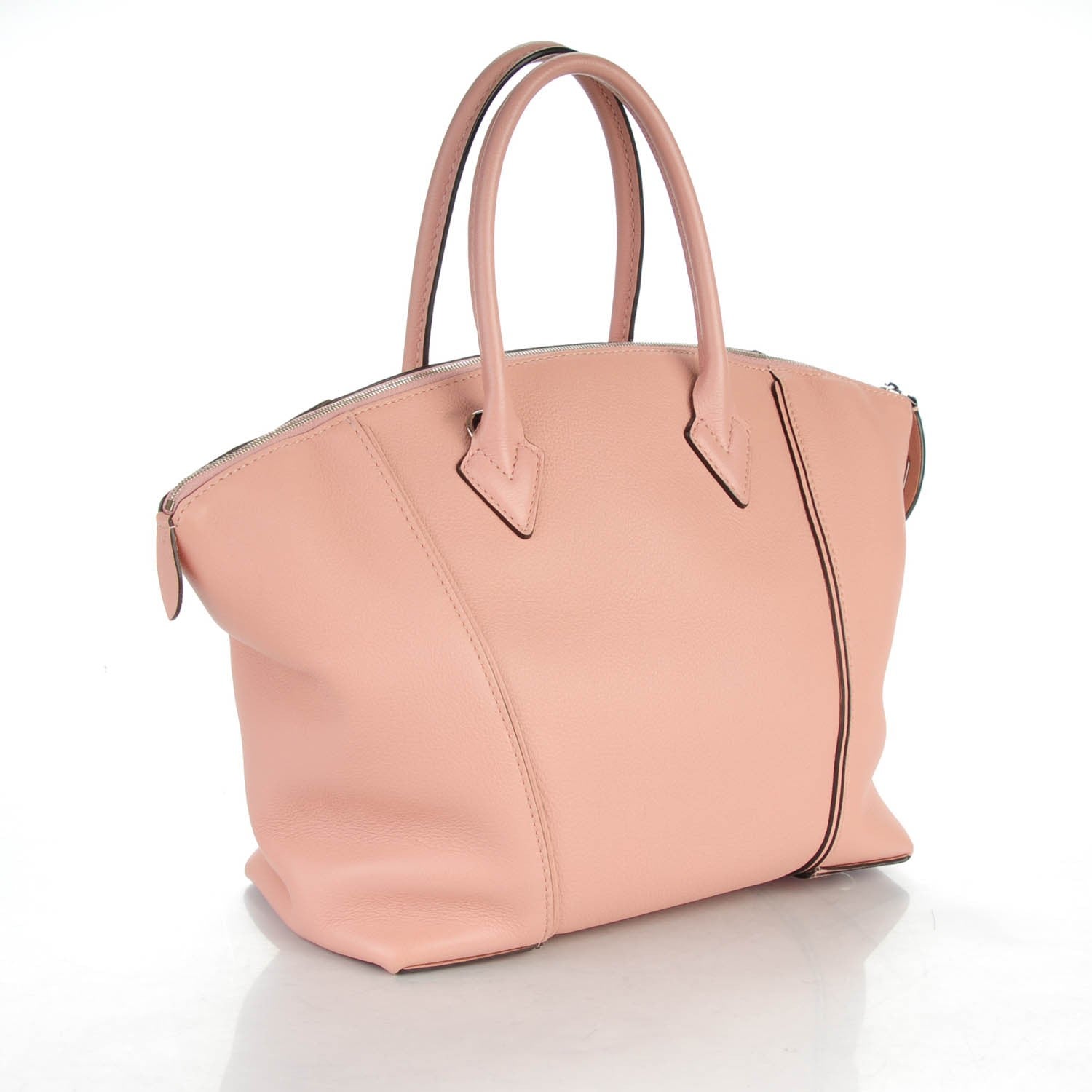 Louis Vuitton Veau Cachemire Soft Lockit PM Magnolia 3 of 7