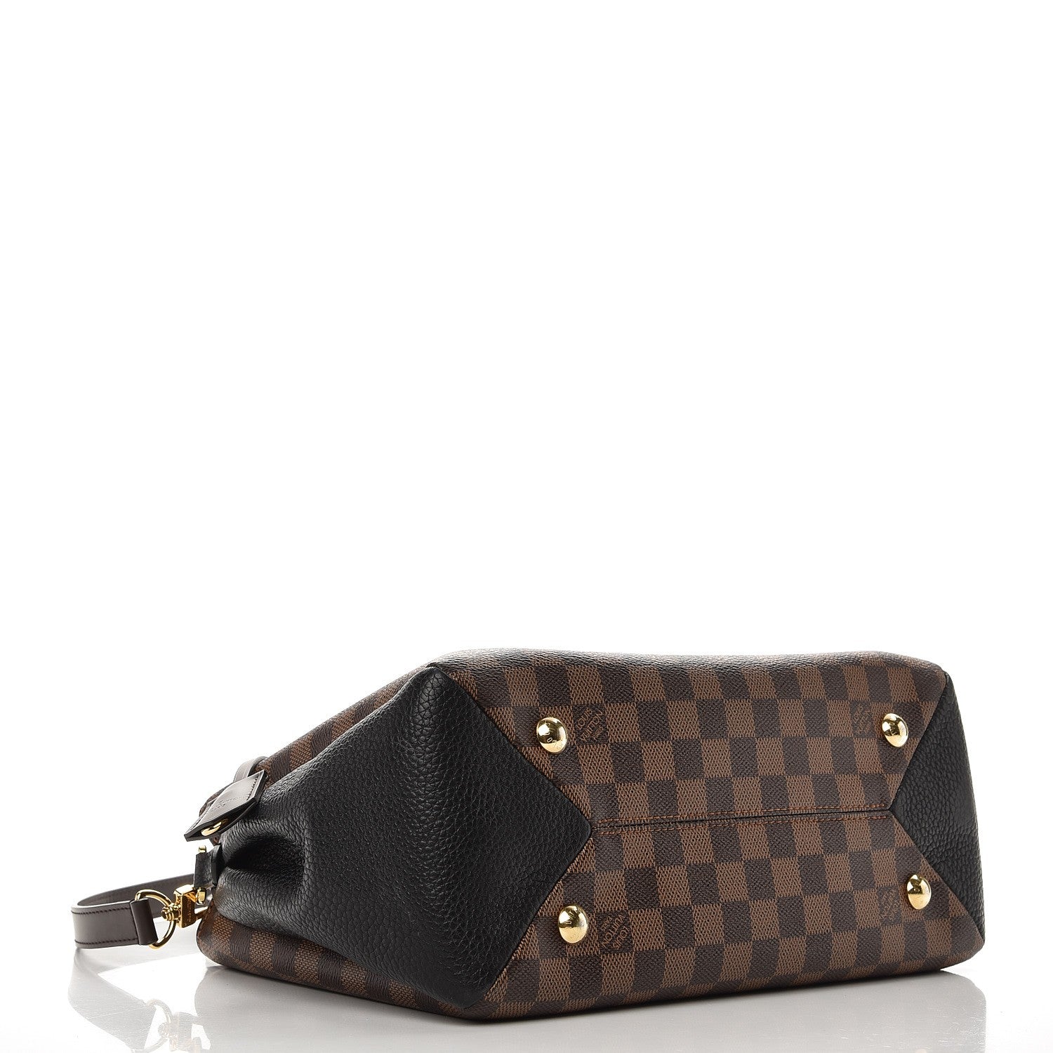 Louis Vuitton Damier Ebene Cuir Taurillon Brittany Black 6 of 11