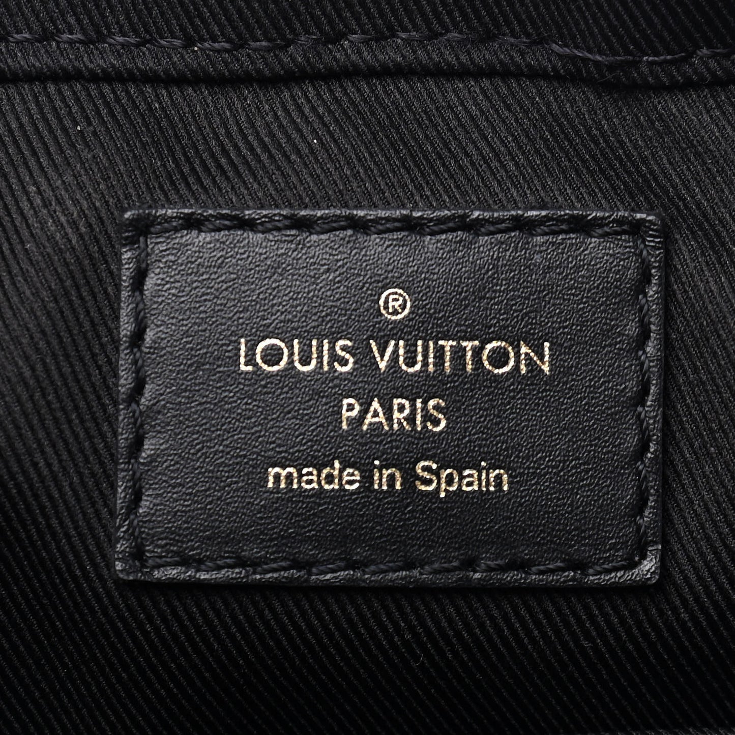 Monogram Saintonge Black