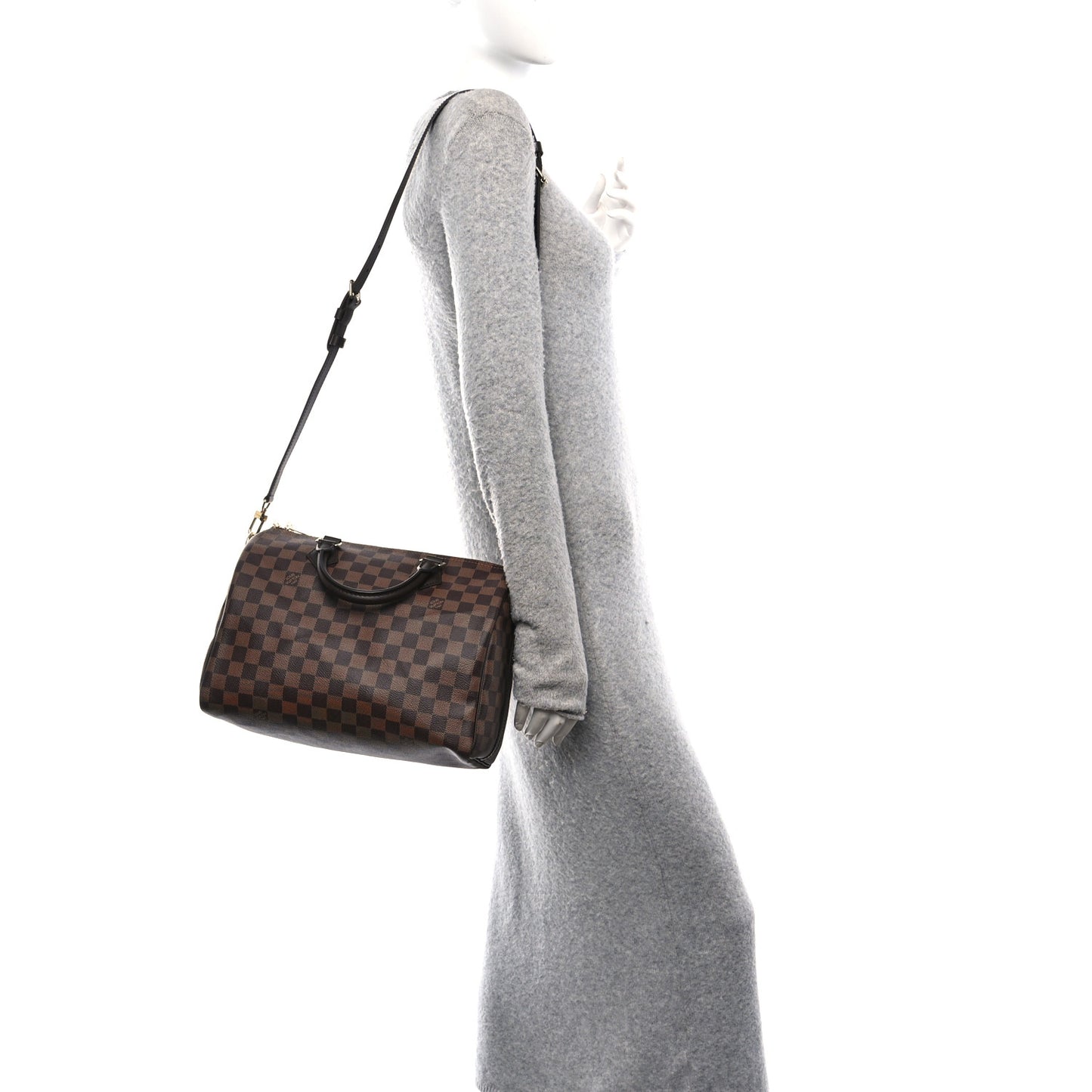 Damier Ebene Speedy Bandouliere 30