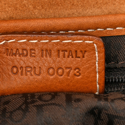 Christian Dior Calfskin Saddle Bag Tan 7 of 11