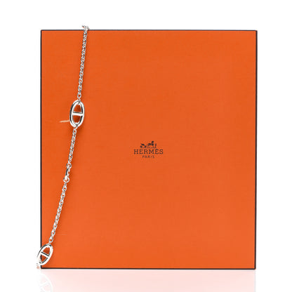 Hermes Sterling Silver Farandole Necklace 160 5 of 5