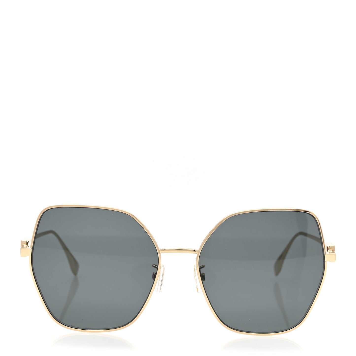 Metal Aviator Sunglasses FE40033U Light Gold