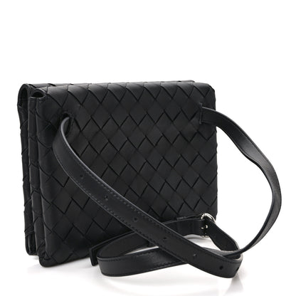 Bottega Veneta Nappa Intrecciato Belt Bag Black 3 of 11