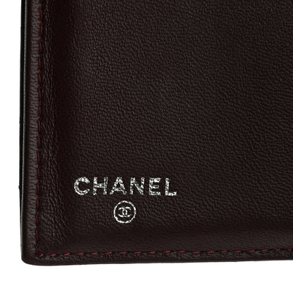 Chanel Lambskin Quilted Large Flap Wallet Black 6 of 10