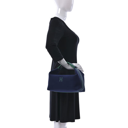 Hermes Canvas Small Bride-A-Brac Pouch Marine 2 of 10