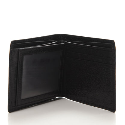 Gucci Calfskin Web Bi-Fold Wallet Black 5 of 7