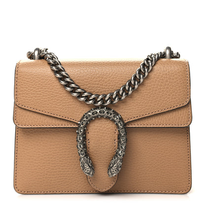 Gucci Dollar Calfskin Crystal Mini Dionysus Shoulder Bag Natural Tan Black Diamond 1 of 10