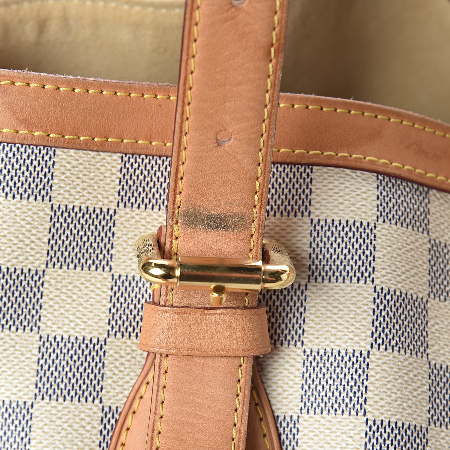 Louis Vuitton Damier Azur Hampstead MM 9 of 12