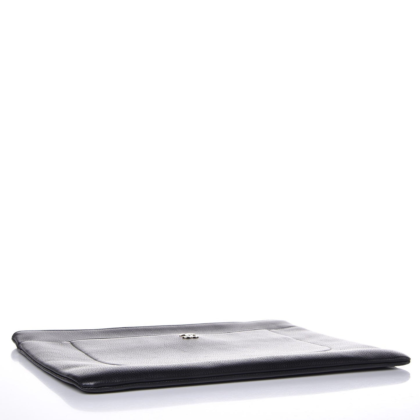 Calfskin Large Gabrielle Cosmetic Case Black