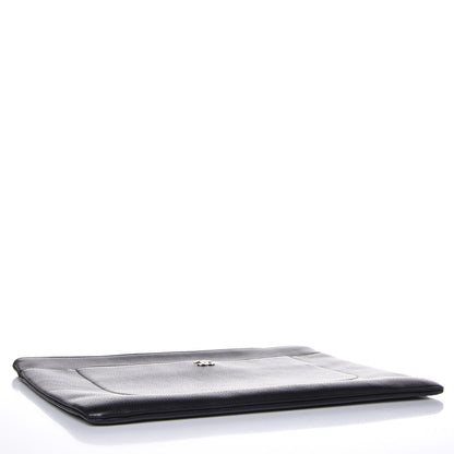 Chanel Calfskin Large Gabrielle Cosmetic Case Black 4 of 7