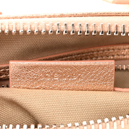Givenchy Metallic Sugar Goatskin Mini Antigona Light Pink 7 of 25