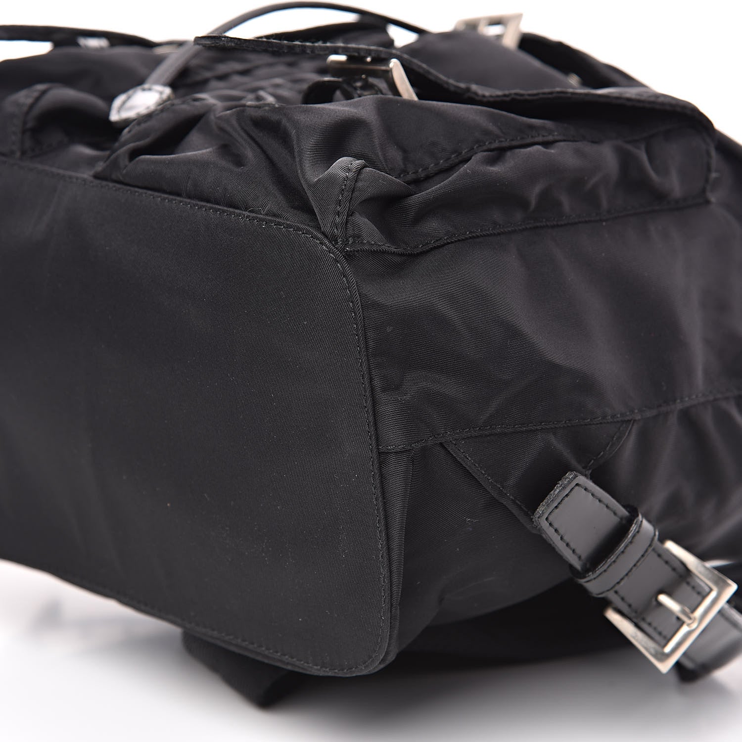 Prada Tessuto Nylon Vela Small Backpack Black 9 of 9