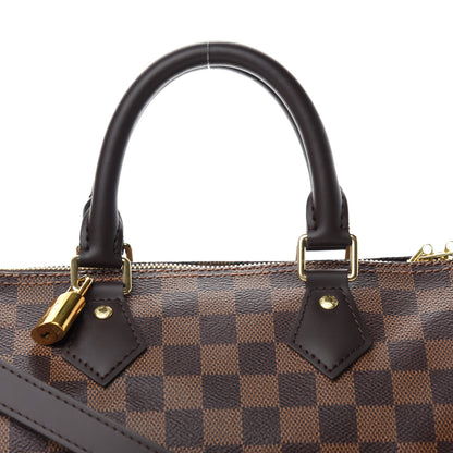 Louis Vuitton Damier Ebene Speedy Bandouliere 25 10 of 10