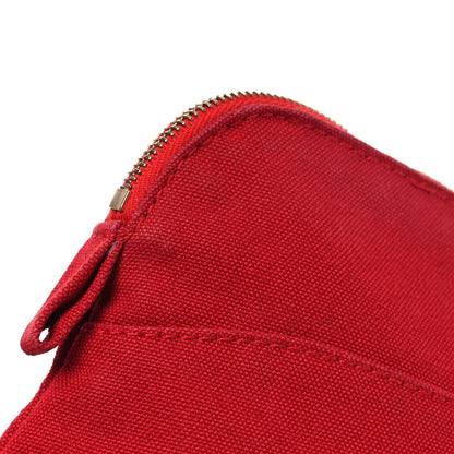 Hermes Cotton Canvas Mini Bolide Travel Cosmetic Pouch 13 of 15
