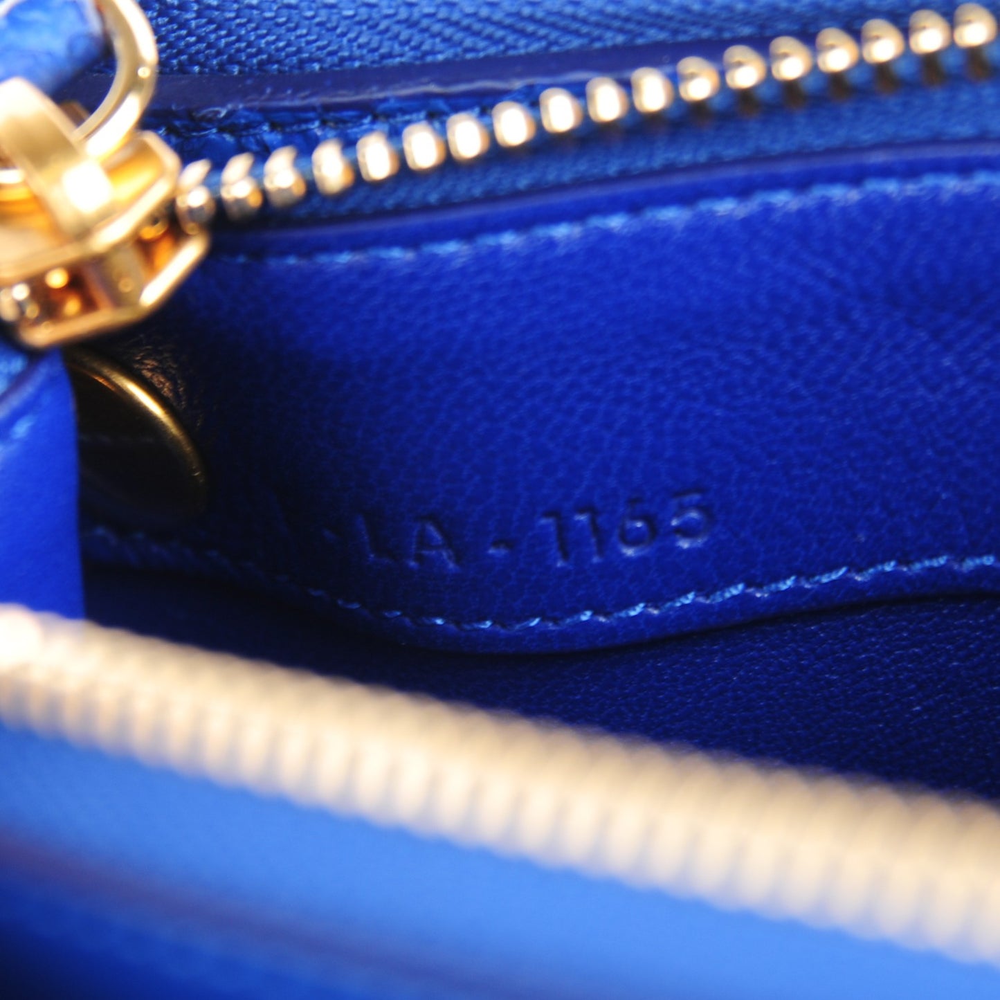 Python Small Trio Crossbody Bag Royal Blue