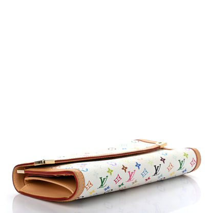 Louis Vuitton Monogram Multicolor Porte Tresor International Wallet White 4 of 8