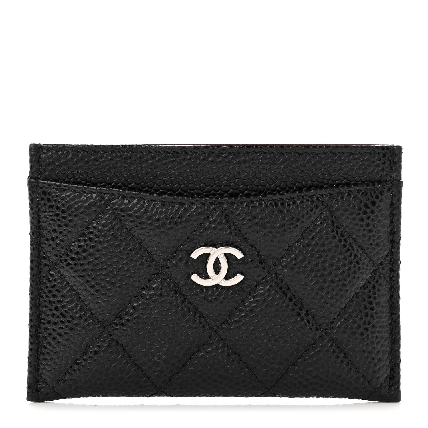 Chanel Caviar Quilted Card Holder Black 1 of 9
