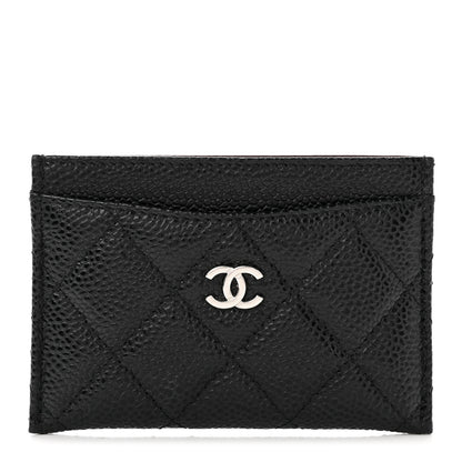 Chanel Caviar Quilted Card Holder Black 1 of 9