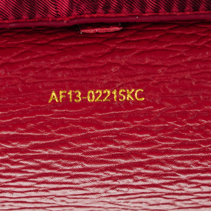 3.1 Phillip Lim 3.1 Textured Calfskin Large Pashli Satchel Crimson 7 of 7