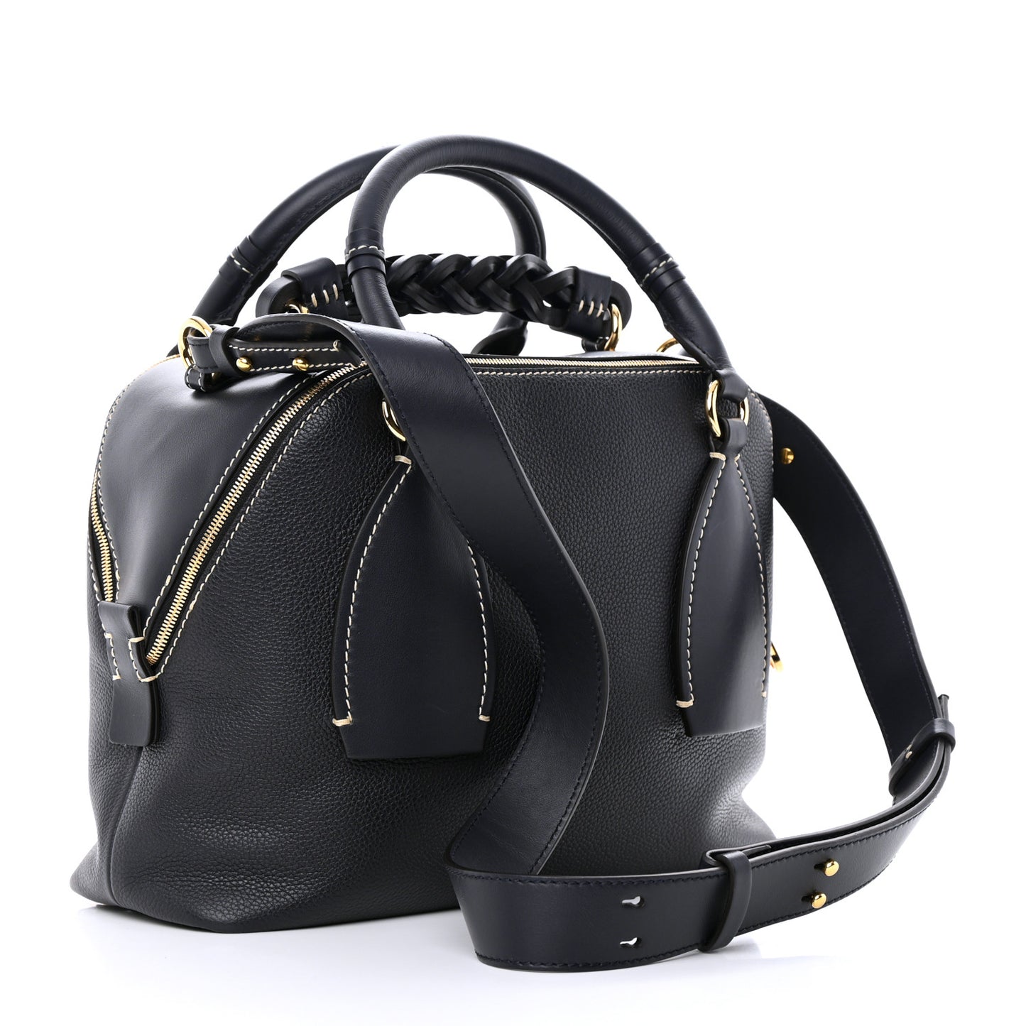 Calfskin Medium Daria Full Blue