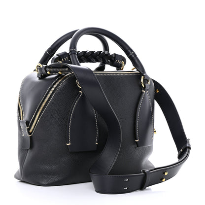Chloe Calfskin Medium Daria Full Blue 3 of 12