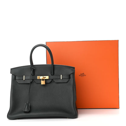 Hermes Togo Birkin 35 Vert Fonce 10 of 10