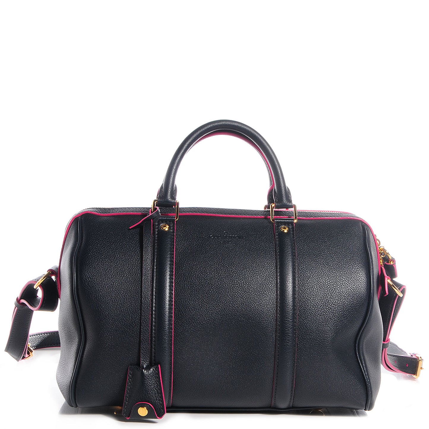 Veau Cachemire SC Bag PM Cobalt Fuchsia Extra Strap