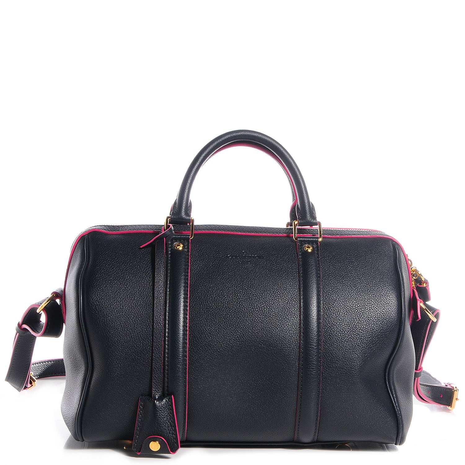 Louis Vuitton Veau Cachemire SC Bag PM Cobalt Fuchsia Extra Strap 1 of 8