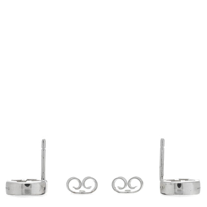 Gucci Sterling Silver Interlocking GG Stud Earrings 3 of 4