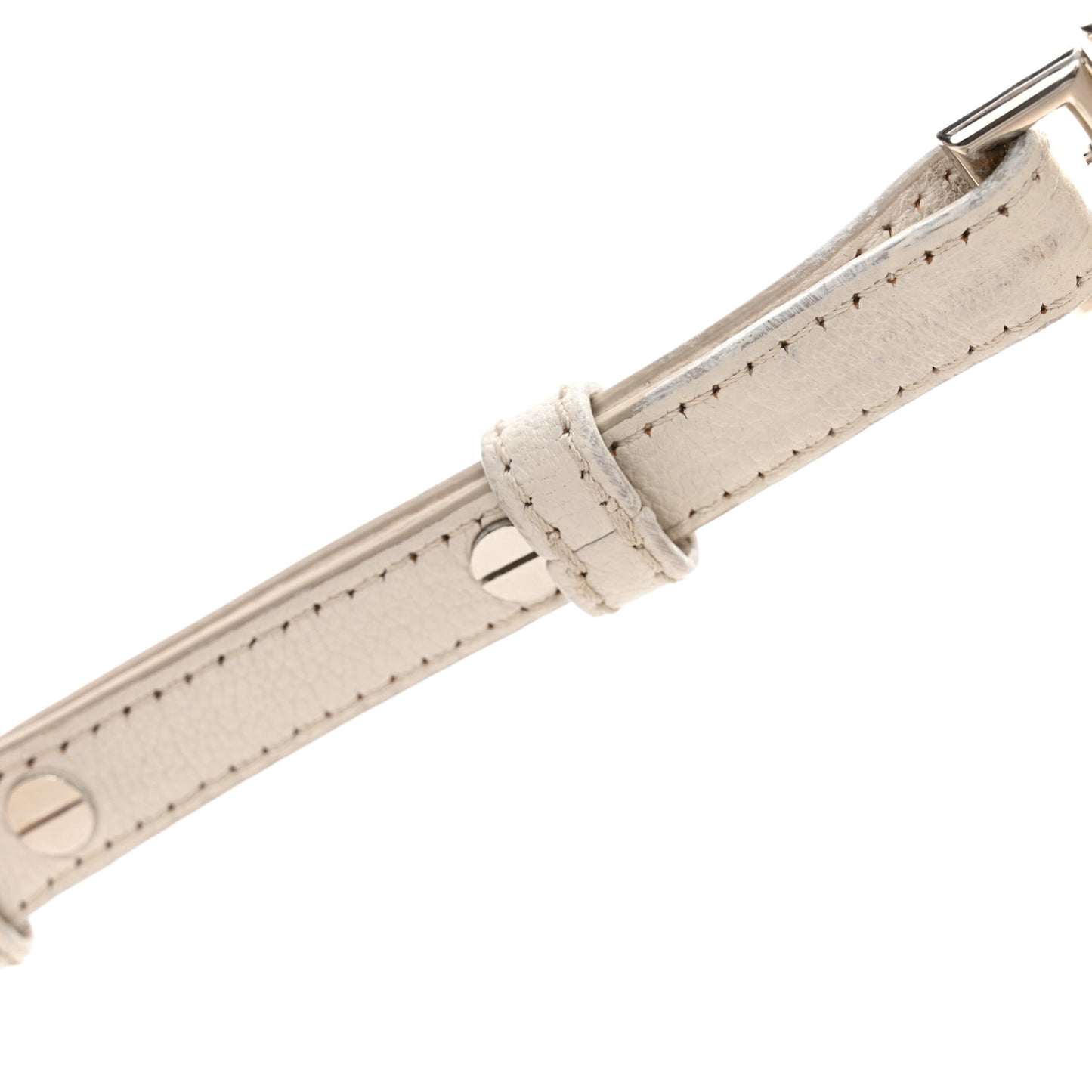 Sugar Goatskin Mini Antigona Off White