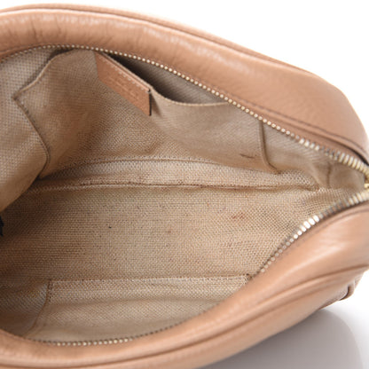 Gucci Pebbled Calfskin Small Soho Disco Bag Camelia 14 of 20