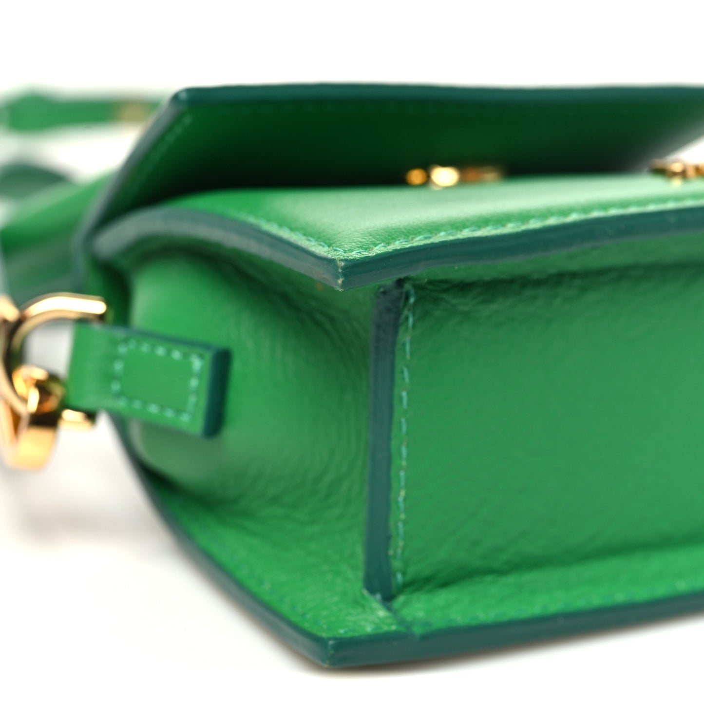 Smooth Calfskin Le Chiquito Green