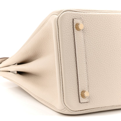Hermes Togo Birkin 30 Craie 9 of 11