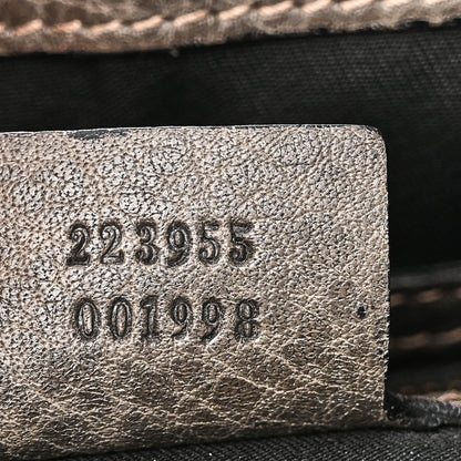 Gucci Guccissima Large New Pelham Satchel Grey 7 of 10
