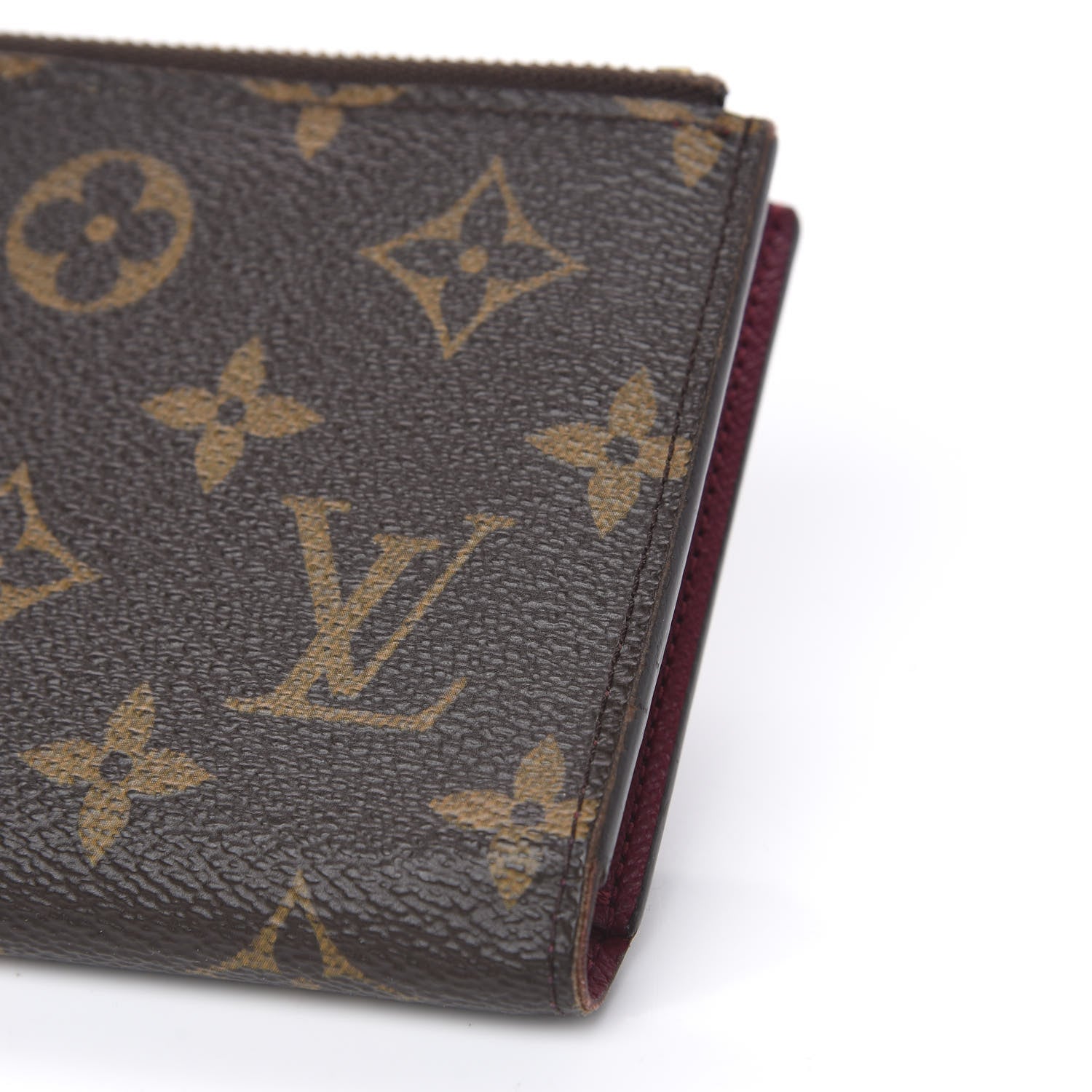 Louis Vuitton Monogram Adele Wallet Fuchsia 7 of 8
