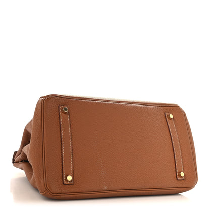 Hermes Togo Birkin 35 Gold 4 of 14