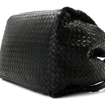 Bottega Veneta Nappa Intrecciato Parachute Bag Black 9 of 9