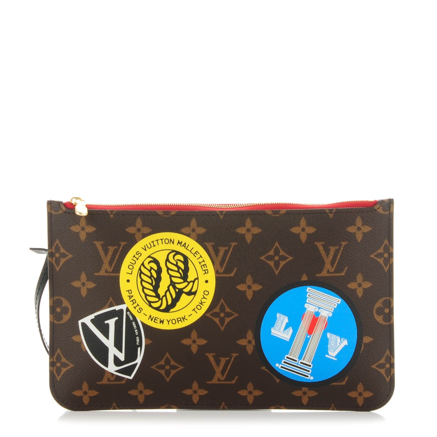 Louis Vuitton Monogram World Tour Neverfull MM GM Pochette 1 of 8
