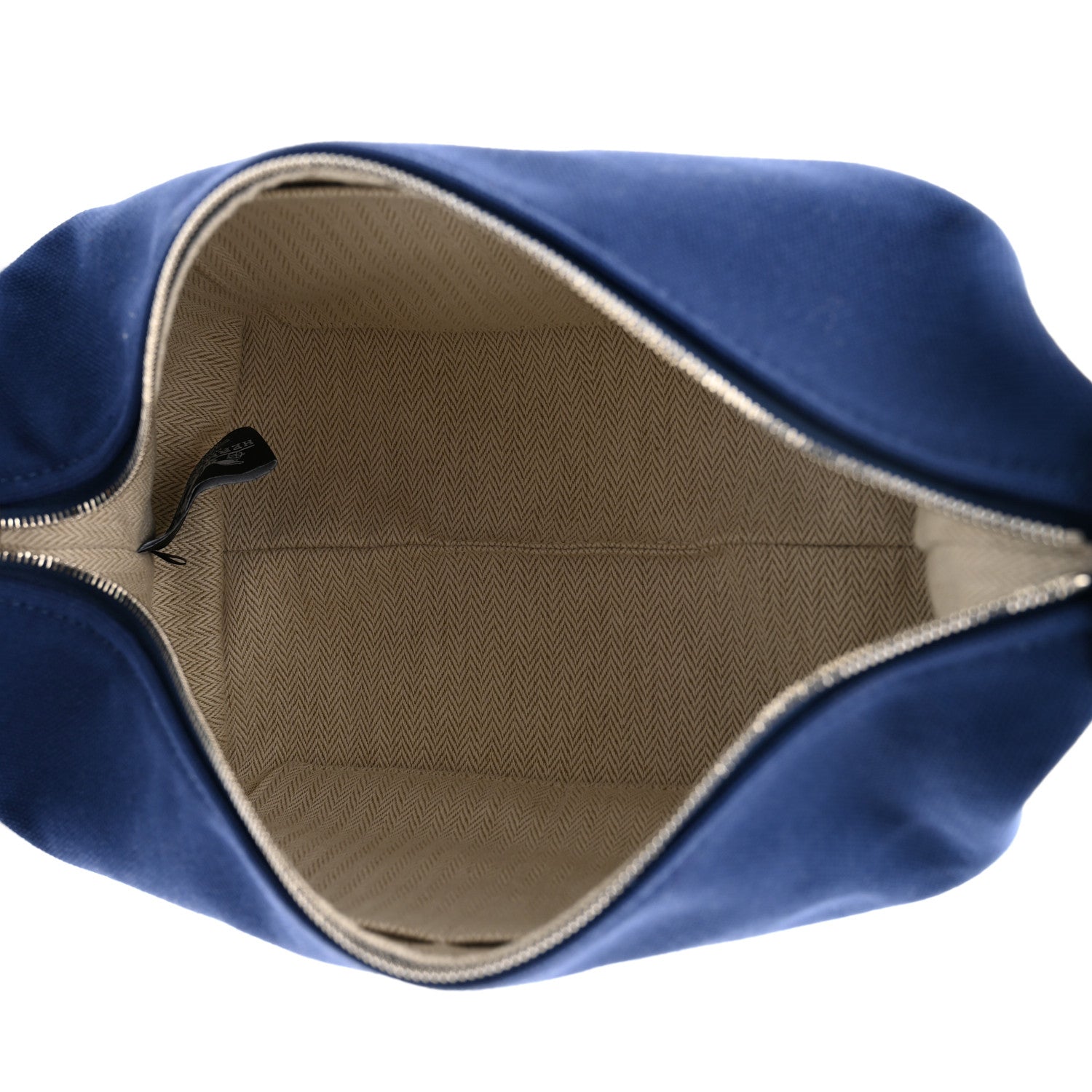 Hermes Canvas Small Bride-A-Brac Pouch Marine 5 of 6