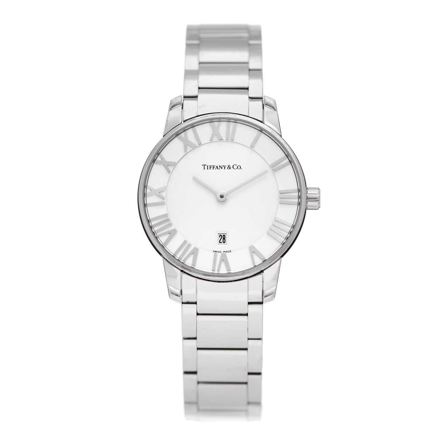 Stainless Steel 29mm Atlas 2-Hand Quartz Watch