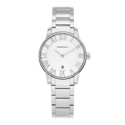 Tiffany Stainless Steel 29mm Atlas 2-Hand Quartz Watch 1 of 4